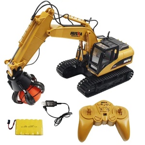 Excavadora RC de Aleación SJY-1571 1:14, Vehículo de Ingeniería con Control Remoto de 2.4G, 12 Canales, Grado Experto, Uso Interior/Exterior, Alcance de 30m - Product Image 1