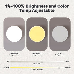 MOES Tuya WiFi Luz de techo Lámpara inteligente Bluetooth con <span class=keywords><strong>baliza</strong></span> Control remoto Funciona con Alexa Google Home - Product Image 3
