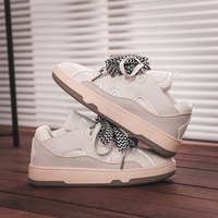 Chaussures de sport pour femmes de haute qualité, à lacets, confortables, respirantes, doublure en mesh, légères, antidérapantes, Lanvine