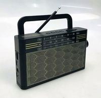 Meier M-8005BT chine haut-parleur Portable rétro Vintage classique bois Antique Usb Fm Am Sw bois maison Radio