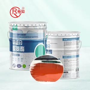 Yu Ru-pintura impermeable de poliuretano, un componente, revestimiento impermeable, venta directa de fábrica