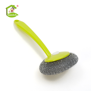 <span class=keywords><strong>Estropajos</strong></span> de limpieza para cocina, soporte para <span class=keywords><strong>estropajos</strong></span>, estropajo de <span class=keywords><strong>fregadero</strong></span> con mango - Product Image 3