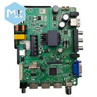 Motherboard TV LED MLK TP.SK105A.PB802 untuk TV 38"-43" Daya Tinggi 75W Full HD 1920x1080 TFT LCD PCB Universal
