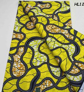 Mode Nigériane 2025 Nouveau Design Tissu Wax <span class=keywords><strong>Africain</strong></span> Véritable Wax Imprimé Pagnes 6 Yards Dentelle 100% Coton Durable - Product Image 3
