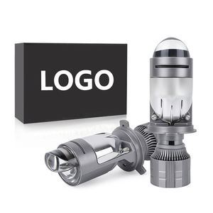 ไฟหน้า LED H4 ซุปเปอร์ไบรท์ 100W 12V มินิโปรเจคเตอร์ A82 ไฟตัดหมอก 10000 ลูเมนส์ กันน้ำ สำหรับรถยนต์ ใช้ได้กับรถยนต์ทั่วไป - Product Image 1