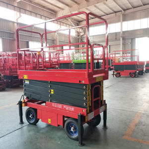 4M 6m 8m 10m 14m Elektrikli Çekilebilir Kaldırma Platformu, Kiraz Toplayıcı, Adam Kaldırıcı, Makaslı Platform, Mobil Manuel Hidrolik Hava Platformu - Product Image 2