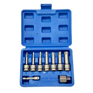 ชุดเครื่องมือถอดสกรูหัก 9 ชิ้น ขนาดอิมพีเรียล 1/4-3/8 นิ้ว - Product Image 2