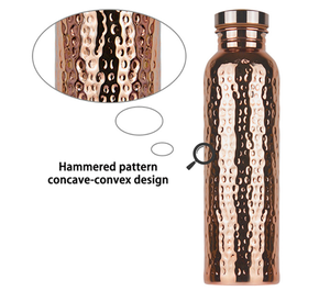 Chaud été monocouche cyclisme sport bouteille d'eau <span class=keywords><strong>TikTok</strong></span> recommandé cuivre galvanisé acier inoxydable pour Camping cadeaux - Product Image 4