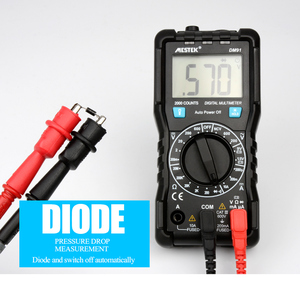 Hot Selling Mestek Multi metro <span class=keywords><strong>DM91</strong></span> 600V/10A Spannungs strom widerstands tester Taschen multimeter Digital multimeter - Product Image 4