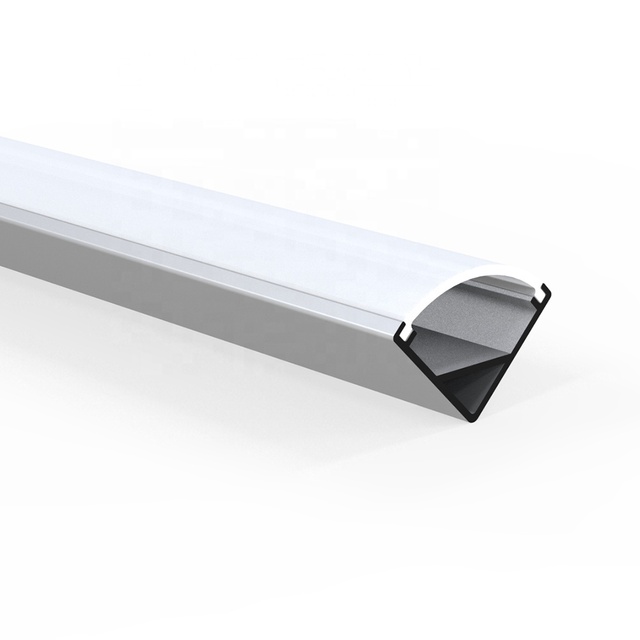 45 Degree Corner Aluminum Profile Corner Aluminum Extrusion LED Profile for 8Mm 10Mm LED Strip//