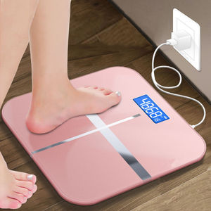 Báscula electrónica rectangular con sensor táctil, carga USB, sensor de alta precisión, báscula de peso corporal para el hogar, para adultos - Product Image 3