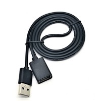 Schwarz USB A Stecker zu USB A Buchse Verlängerung slade datenkabel