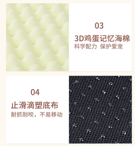 2024 New Pet Matratze ist weich und bequem und warm Luxus Hunde bett rutsch feste Hunde matte - Product Image 5