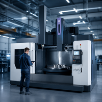 Machine de découpe de précision industrielle à haute rigidité pour tour CNC vertical – Vente en gros