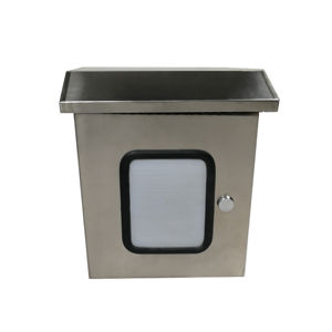 Caja de Distribución Eléctrica de Doble Puerta para Exteriores, Impermeable IP65, para Gabinetes de Telecomunicaciones, Acero Inoxidable 201 - Product Image 1