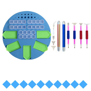 Nouveau Jeu D'outils Bricolage <span class=keywords><strong>Fait</strong></span> Main Perceuse Plateau <span class=keywords><strong>Etabli</strong></span> Diamant Peinture Plateau D'éponge - Product Image 2
