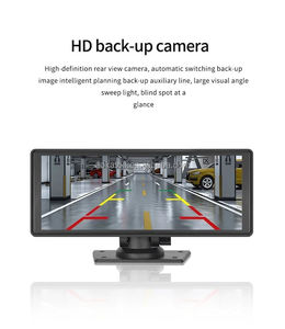 Phổ không dây Android tự động màn hình cảm ứng Dashcam <span class=keywords><strong>GPS</strong></span> <span class=keywords><strong>navigation</strong></span> 4K 1080P Ống kính kép Dash Cam Carplay - Product Image 4