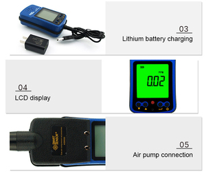 สมาร์ทเซนเซอร์ AS8908 เครื่องตรวจจับโอโซนการเพาะเลี้ยงสัตว์น้ำยาฆ่าเชื้อทางเภสัชกรรมเครื่องตรวจจับก๊าซ O3 แบบพกพาป้องกันการระเบิดพร้อมสัญญาณเตือน - Product Image 4