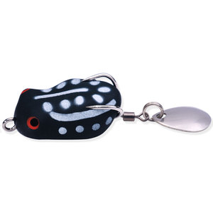 3cm 3.3g Wholesale Topwater Fly Fishing Artificial Bait Saltwater Insect Soft Lures Bass Fishing Frog Lures Spinner - Product Image 1