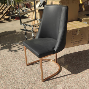 <span class=keywords><strong>Chaise</strong></span> en cuir synthétique brillant or titane, éponge haute densité, design moderne pour la maison, le bureau, le bar, la salle <span class=keywords><strong>de</strong></span> sport, l'appartement, l'entrepôt - Product Image 3