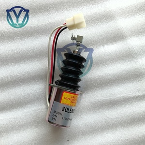 119629-66801 CYJ 12V โซลินอยด์วาล์วตัดน้ำมันเชื้อเพลิง AM882277 สำหรับเครื่องยนต์ดีเซล 3TNE88 โซลินอยด์หยุดเครื่องยนต์ 11962966801 - Product Image 4