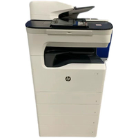 Printer Inkjet Warna Multifungsi HP A3 Kecepatan Tinggi 80ppm Portabel Tipe Universal Kompatibel 77650/77660 Model Halaman Lebar Bekas