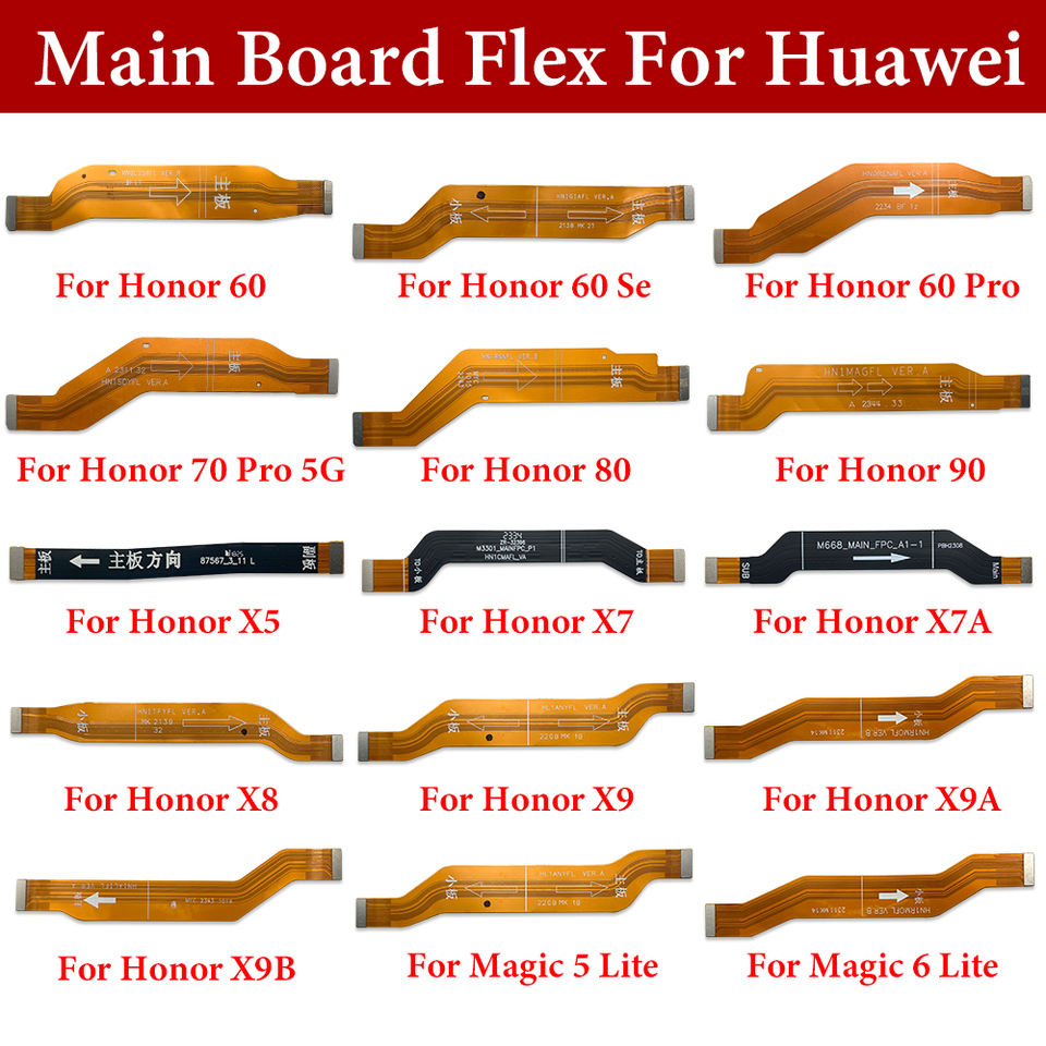 Flex Cables for Mobile Phone for Huawei Honor 60 70 80 90 X5 X7 X8 X9 ...