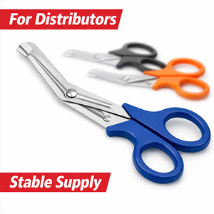 กรรไกรตัดผ้าพันแผลลิสเตอร์ สำหรับการปฐมพยาบาล รับสั่งซื้อจำนวนมากสำหรับผู้จัดจำหน่าย - Product Image 1
