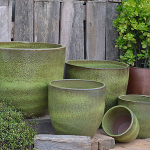 <span class=keywords><strong>Maceta</strong></span> de pie de suelo moderna, elegante y esmaltada, <span class=keywords><strong>grande</strong></span>, para Arreglo - Product Image 5