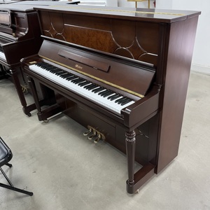 Piano droit coréen d'origine <span class=keywords><strong>Weber</strong></span> PW48X, 121 cm, cordes allemandes Roslau - Product Image 1