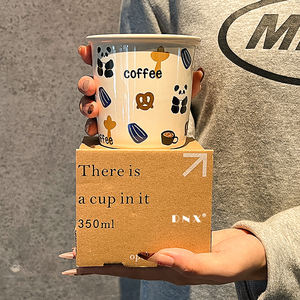 Tasse en céramique avec logo imprimé avec boîte pour offrir des tasses durables et élégantes - Product Image 3