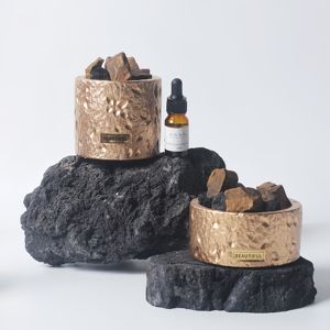 Cadeau d'aromathérapie créatif Diffuseur d'arômes en pierre <span class=keywords><strong>de</strong></span> cristal naturel Cristaux sans fumée Ensembles <span class=keywords><strong>de</strong></span> pierres <span class=keywords><strong>de</strong></span> guérison Spa naturel d'aromathérapie - Product Image 1