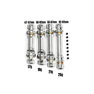 Arbre de transmission métallique CVD, joint universel, pièce de mise à niveau pour camion tracteur RC <span class=keywords><strong>Tamiya</strong></span> 1/14, voiture tout-terrain - Product Image 6