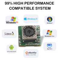 Módulo de Cámara Micro Infrarroja RGB OV2740 de 2MP 60FPS 1/6 Pulgadas AF, Escáner de Códigos QR CMOS 1080P HDR USB OEM