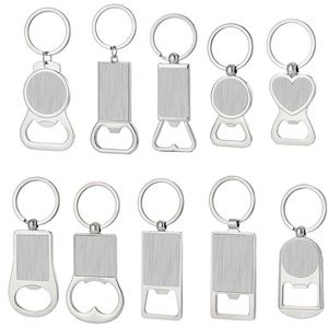 Porte-clés décapsuleur personnalisé en métal avec logo, cadeau publicitaire, vente en gros - Product Image 6
