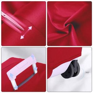 Housses de valise personnalisées en polyester épais, housse de protection contre la poussière pour bagages de voyage avec logo imprimé - Product Image 3