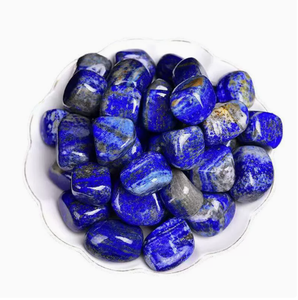 Collection de pierres roulées variées, cristaux et pierres précieuses mélangées, formes irrégulières, Lapis Lazuli, Œil de Chat - Product Image 6