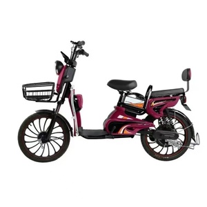 Scooter électrique 48V 350W, <span class=keywords><strong>batterie</strong></span> au plomb-acide de 14 pouces, 3 vitesses, capteur numérique sans balais en acier, vélo de ville pour 2 adultes - Product Image 2