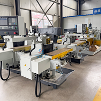 Fraiseuse universelle CNC 3 axes XK6128, fraiseuse à alimentation motorisée X6128, table de 1200x280mm