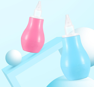 Vente en gros, nouveau design, prix d'usine, embouts d'aspiration nasale en silicone sûrs, <span class=keywords><strong>seringue</strong></span> nasale portable pour bébé, nettoyeur de nez pour bébé - Product Image 4