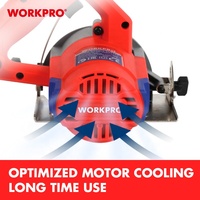 Coupe-marbre WORKPRO 110 mm, outils de coupe électriques, 1400 W, coupe-carreaux, coupe-pierre