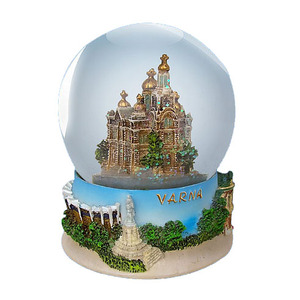 Quả Cầu Tuyết Polyresin Tùy Chỉnh Cho Hàng Thủ Công Du Lịch, Quả Cầu Nước Bằng Nhựa Nghệ Thuật Xây Dựng Thành Phố - Product Image 4