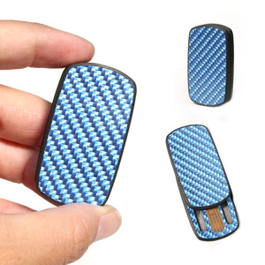 Cartão Deslizante Personalizado em Fibra de Carbono Azul para Adultos, EDC de Descompressão para Meninos, Meninas e Crianças - Product Image 4