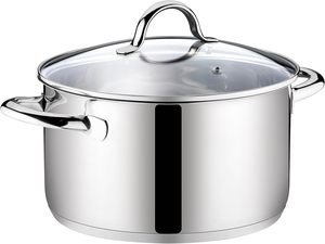 Juego de Ollas Clásico de Acero Inoxidable Triple 304, Olla Saludable 316 con Tapa de Vidrio, Juego de Ollas y Sartenes para Cocina - Product Image 2