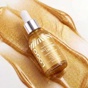 Gotas Bronceadoras Herbales Personalizadas Transfronterizas con Aloe Vera y Vitaminas C y E, <span class=keywords><strong>Autobronceador</strong></span> sin Sol con SPF 1-10, Hidratante - Product Image 4