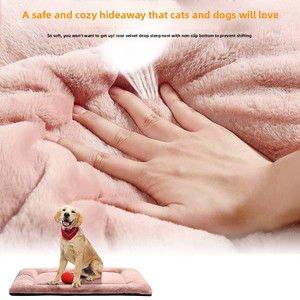 Cama para Mascotas, Perros y Gatos, Diseño Teddy, Antideslizante, Cálida, para Todas las Estaciones, para Perros Pequeños/Medianos/Grandes, Superventas - Product Image 3
