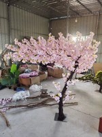 Arbre artificiel de cerisier en fleurs, grand, durable et écologique, décoration intérieure pour mariage, banquet, restaurant