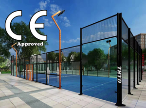 Promoción con Descuento: Pista de Pádel Clásica Estándar de 10mx20m para Dos Personas con Vidrio Templado con Certificación CE - Product Image 3