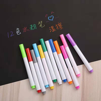 Crayon liquide effaçable de couleur fluorescente, écologique, pour tableau lumineux LED, outils de peinture manuelle pour enfants