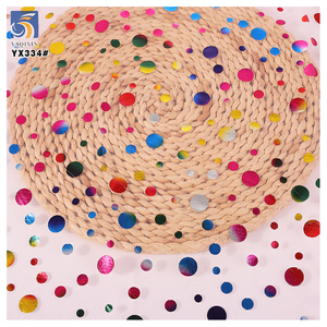 Yx334 New Arrivals <span class=keywords><strong>Polyester</strong></span> Foil In Ấn Lưới Màu Lớn Và Nhỏ Chấm Vải Tuyn Ba Lê Váy Cô Gái Tutu Vải - Product Image 5